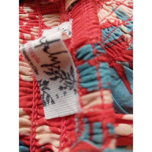 Intimately Free People Heat Wave Printed Maxi Handkerchief Slip Dress Size S - Picture 11 of 11